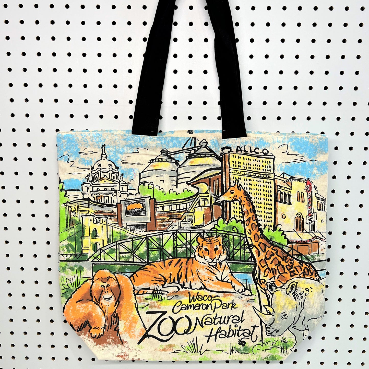 Waco Canvas Shopper Tote