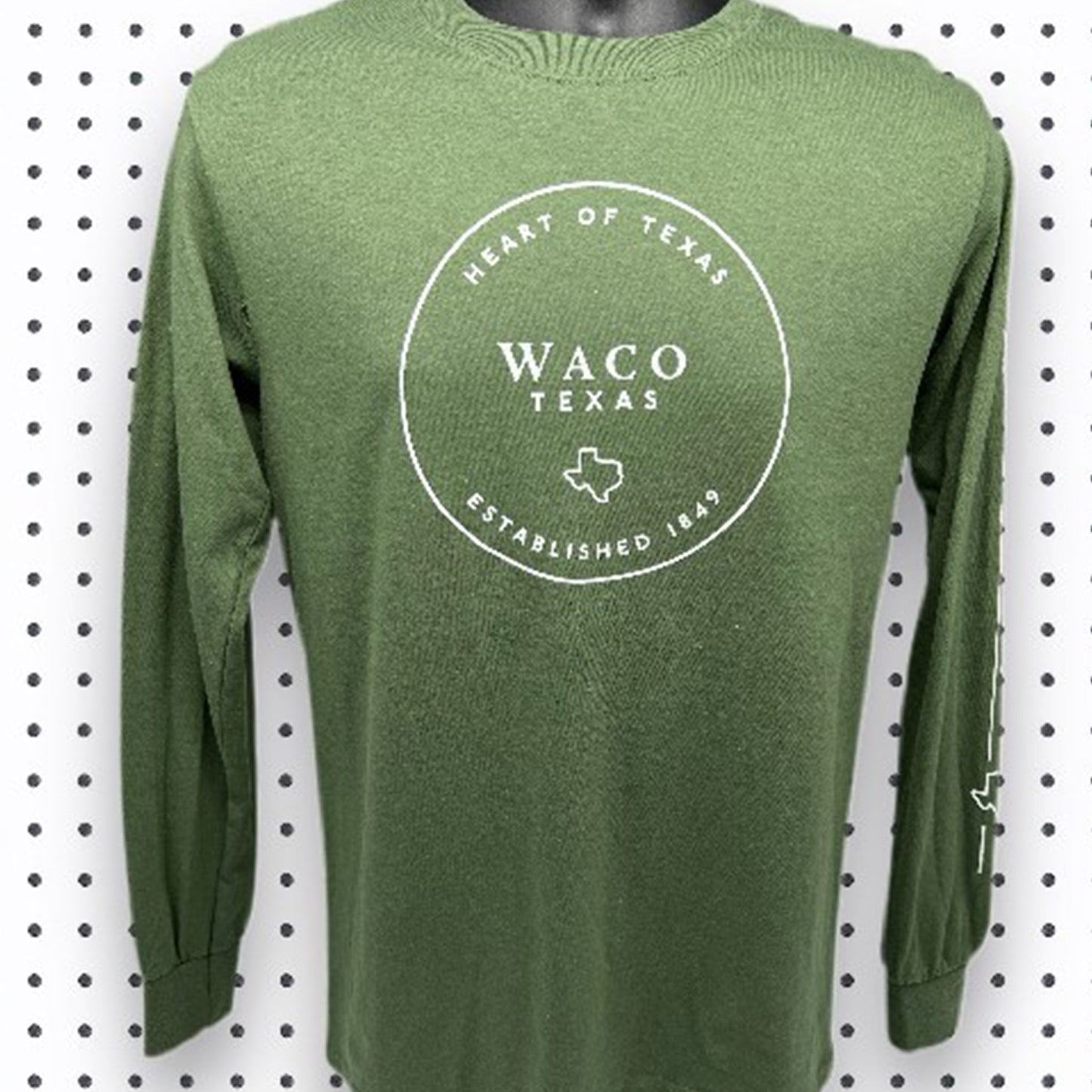 Long Sleeve Green Tee