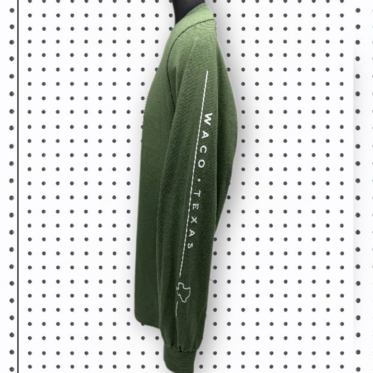 Long Sleeve Green Tee