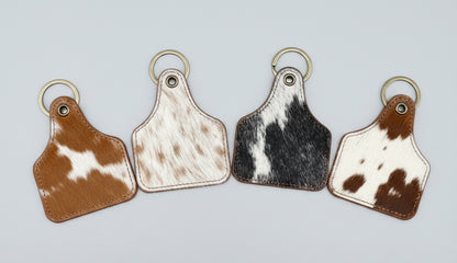 Cowhide Keychain
