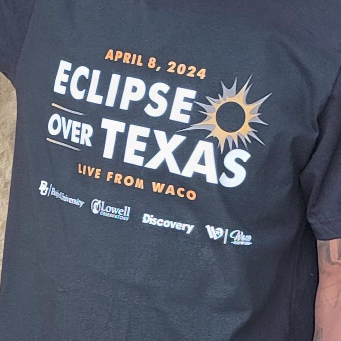 Eclipse Over Texas Festival Tee