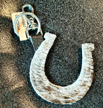 Cowhide Keychain