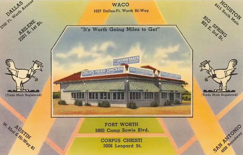 Vintage Waco Postcard Set